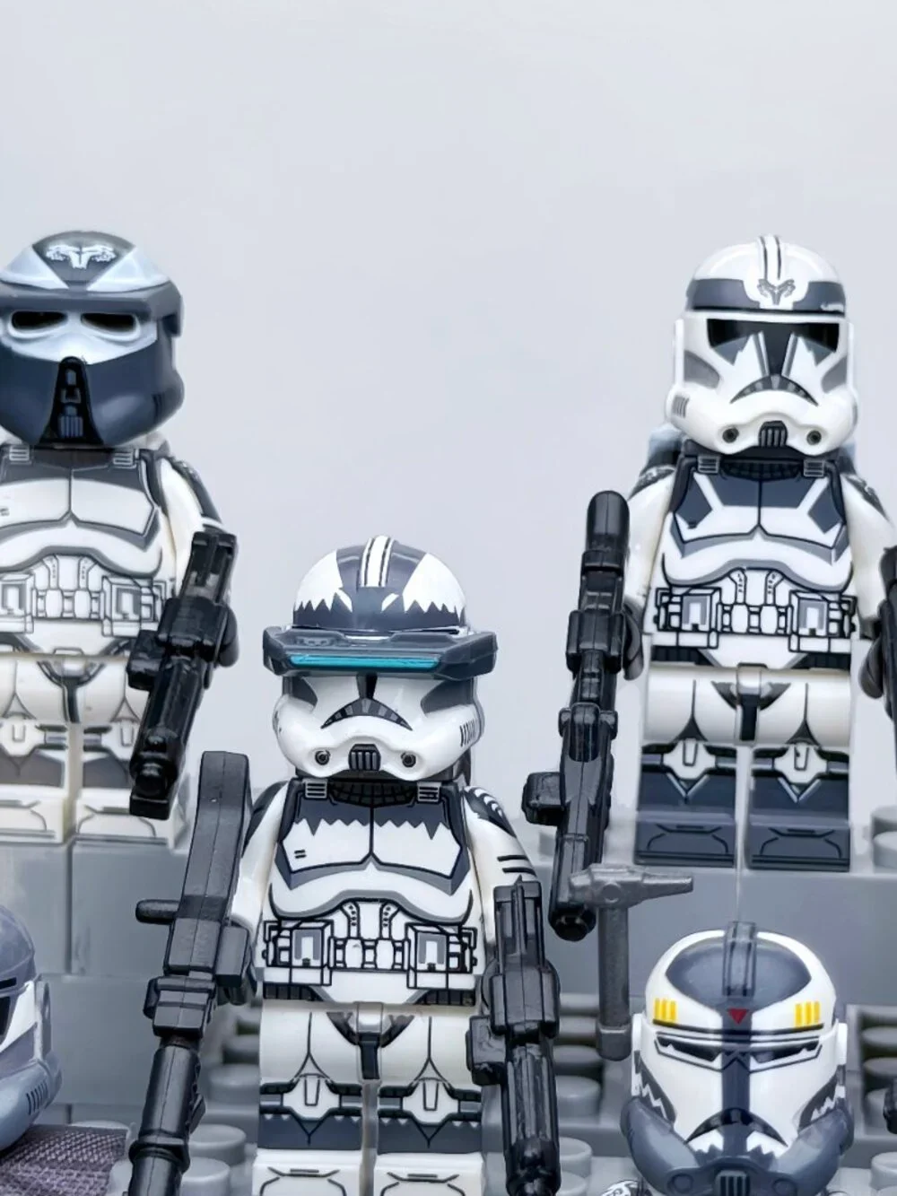 Star Wars Wolfpack Clone Trooper Custom Minifigures Lot of 8